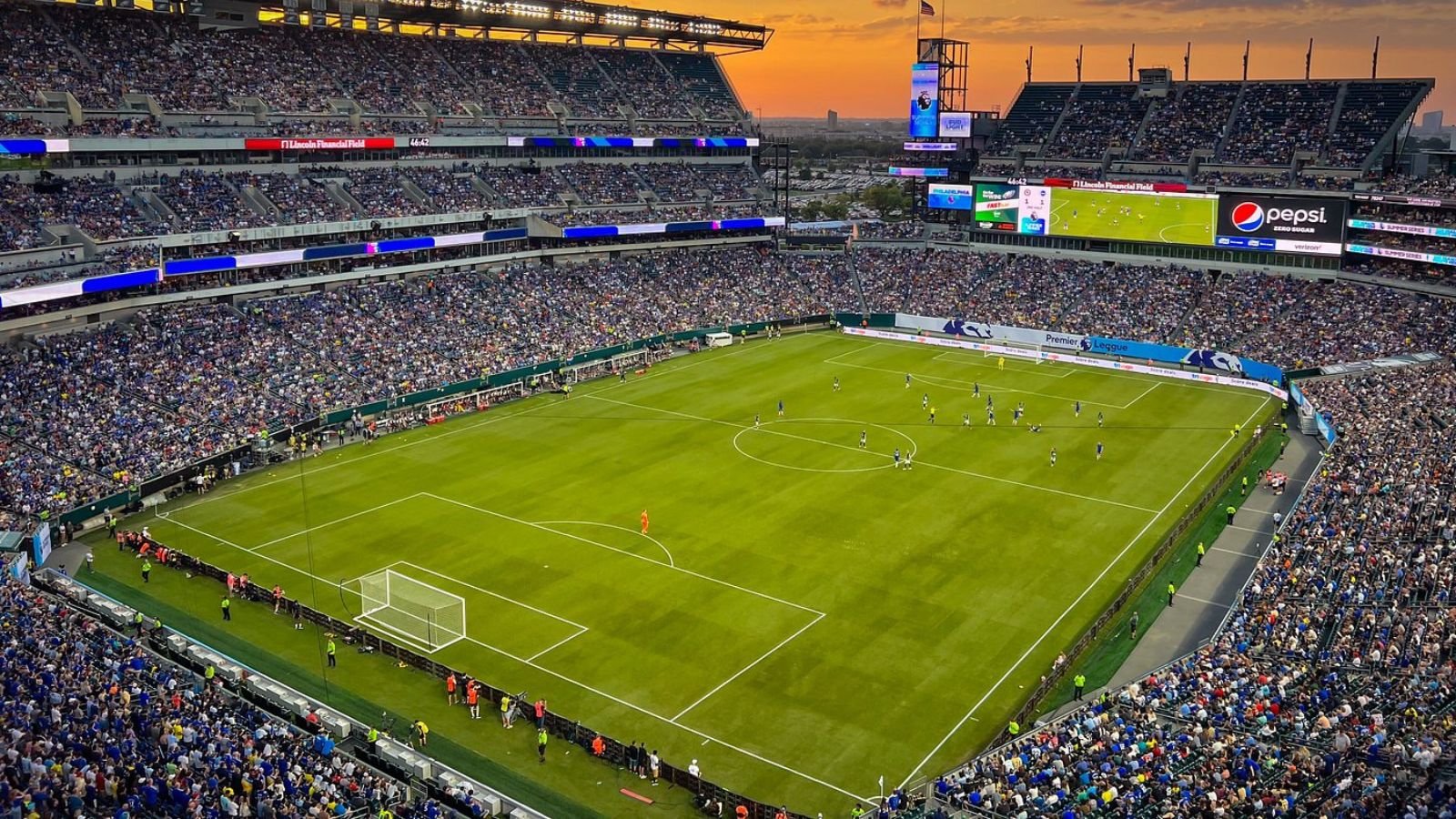 Lincoln Financial Field, nos Estados Unidos