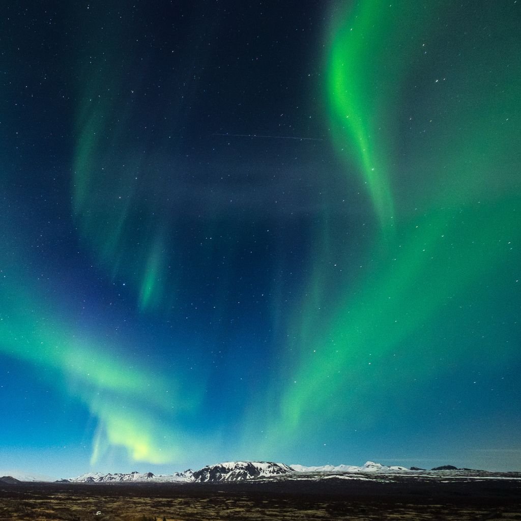 Aurora Boreal no Parque Thingvellir