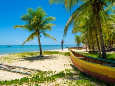 Praia em Porto Seguro, Bahia